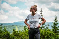 Husky Tee Wild L white dámské bavlněné triko