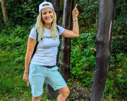 Husky Tee Wild L white dámské bavlněné triko
