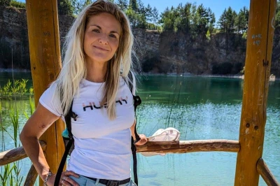 Husky Tee Wild L white dámské bavlněné triko