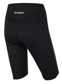 Husky Dalu L black dámské běžecké kraťasy