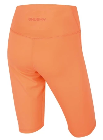 Husky Dalu L light orange dámské běžecké kraťasy
