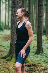 Husky Tao L black dámské funkční tílko