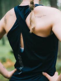 Husky Tao L black dámské funkční tílko