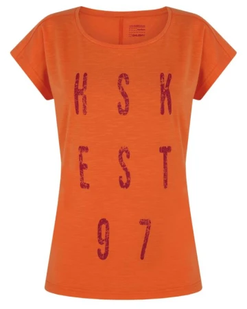 Husky Tingl L lt. orange dámské funkční triko