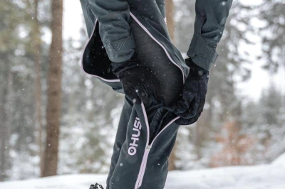 Husky Kippe L dark grey dámské lyžařské kalhoty