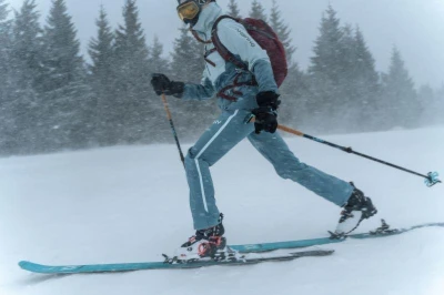 Husky Kippe L faded turquoise dámské lyžařské kalhoty