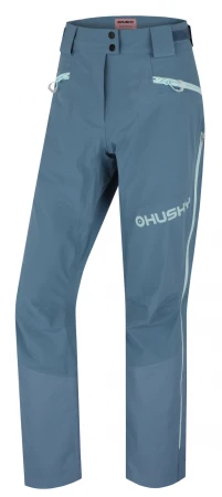 Husky Kippe L faded turquoise dámské lyžařské kalhoty