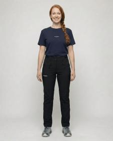 Husky Kabuki L black dámské kalhoty