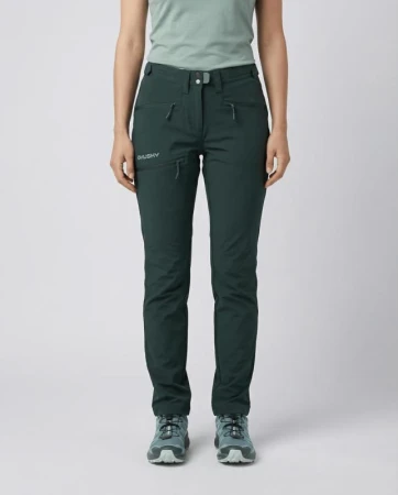 Husky Kabuki L dark green dámské kalhoty