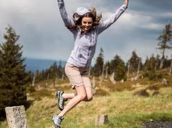 Husky Kiani L beige dámské kraťasy