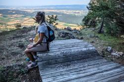 Husky Kiani L light green dámské kraťasy