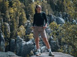 Husky Kiani L mint dámské kraťasy