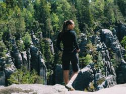 Husky Kimberly L blue dámské kraťasy