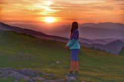 Husky Kimberly L blue dámské kraťasy