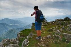 Husky Kimberly L dark grey dámské kraťasy