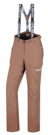 Husky Grati L brown dámské lyžařské kalhoty Husky Grati L brown dámské lyžařské kalhoty