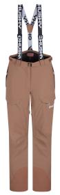 Husky Grati L brown dámské lyžařské kalhoty