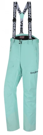 Husky Grati L light mint dámské lyžařské kalhoty