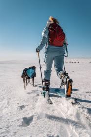 Husky Kippe L faded turquoise dámské lyžařské kalhoty