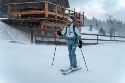Husky Kippe L faded turquoise dámské lyžařské kalhoty