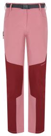Husky Keiry L bordo/pink dámské outdoor kalhoty