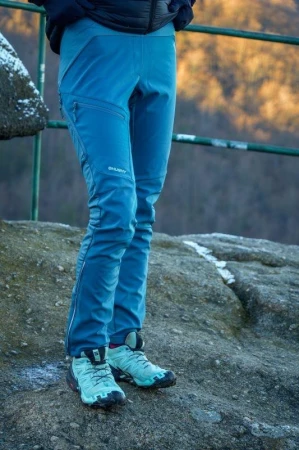 Husky Kixees L dark turquoise dámské outdoor kalhoty