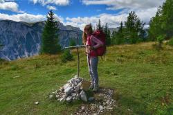 Husky Kone L beige dámské outdoorové kalhoty