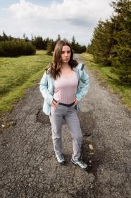 Husky Kone L grey dámské outdoorové kalhoty