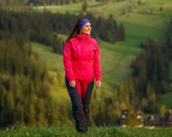Husky Krony L magenta dámské outdoor kalhoty