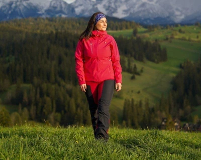 Husky Krony L magenta dámské outdoor kalhoty