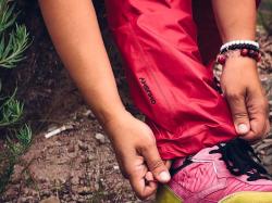 Husky Lamer L magenta dámské outdoor kalhoty
