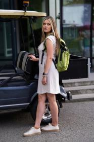 Husky Dot L beige dámské šaty