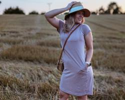 Husky Dot L black dámské šaty