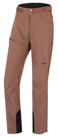 Husky Keson L brown dámské softshell kalhoty Husky Keson L brown dámské softshell kalhoty