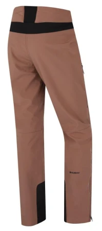 Husky Keson L brown dámské softshell kalhoty