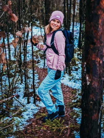 Husky Keson L faded mint dámské softshell kalhoty