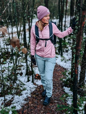 Husky Keson L faded mint dámské softshell kalhoty