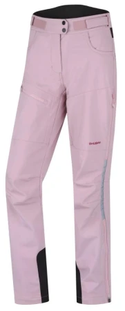 Husky Dámské softshell kalhoty Keson L faded pink Husky Dámské softshell kalhoty Keson L faded pink