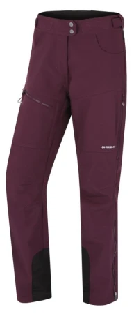 Husky Keson L purple dámské softshell kalhoty Husky Keson L purple dámské softshell kalhoty