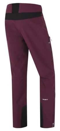 Husky Keson L purple dámské softshell kalhoty