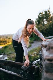 Husky Kaila L black dámské softshellové kalhoty