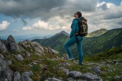 Husky Kaila L turquoise dámské softshellové kalhoty