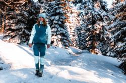 Husky Kala L mint/turquoise dámské softshellové kalhoty