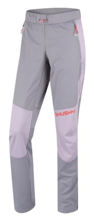 Husky Kala L purple/grey dámské softshellové kalhoty Husky Kala L purple/grey dámské softshellové kalhoty