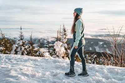 Husky Kala L purple/grey dámské softshellové kalhoty