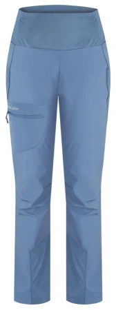 Husky Kamino L blue dámské softshellové kalhoty