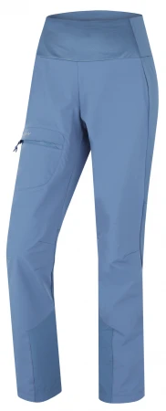 Husky Kamino L blue dámské softshellové kalhoty
