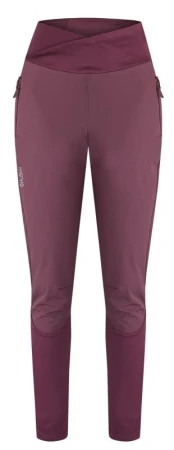 Husky Kuty L dark magenta dámské softshellové kalhoty