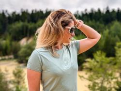 Husky Mertis L beige dámské triko