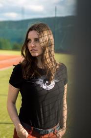 Husky Mertis L black dámské triko